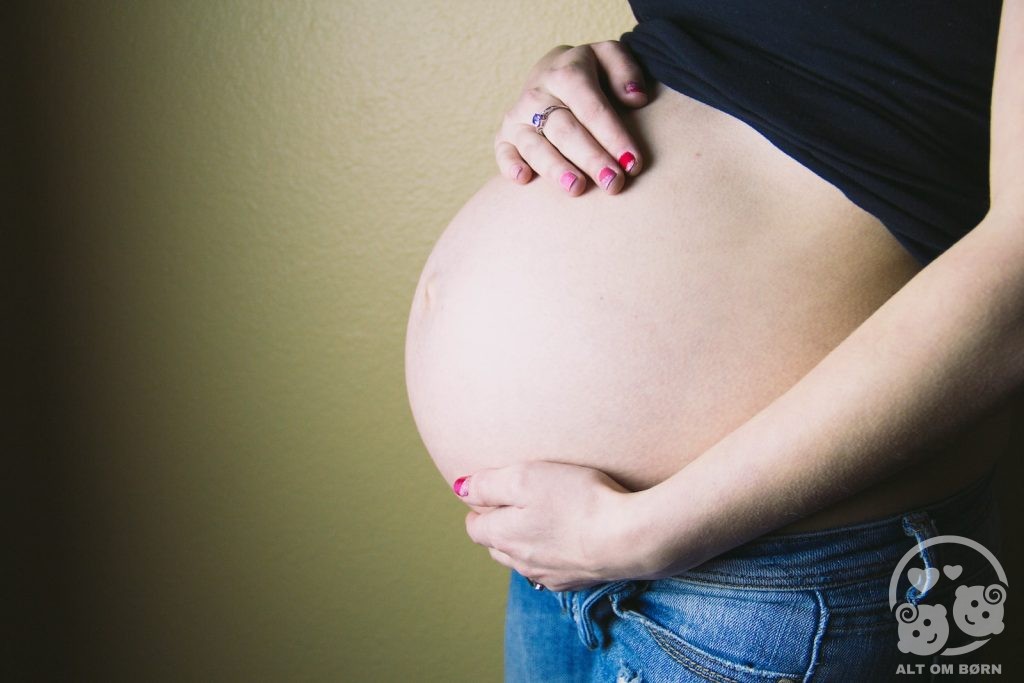 Gravid i tredje trimester